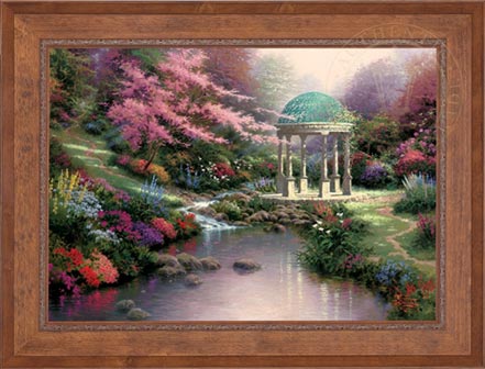 Pools of Serenity, by Thomas Kinkade
