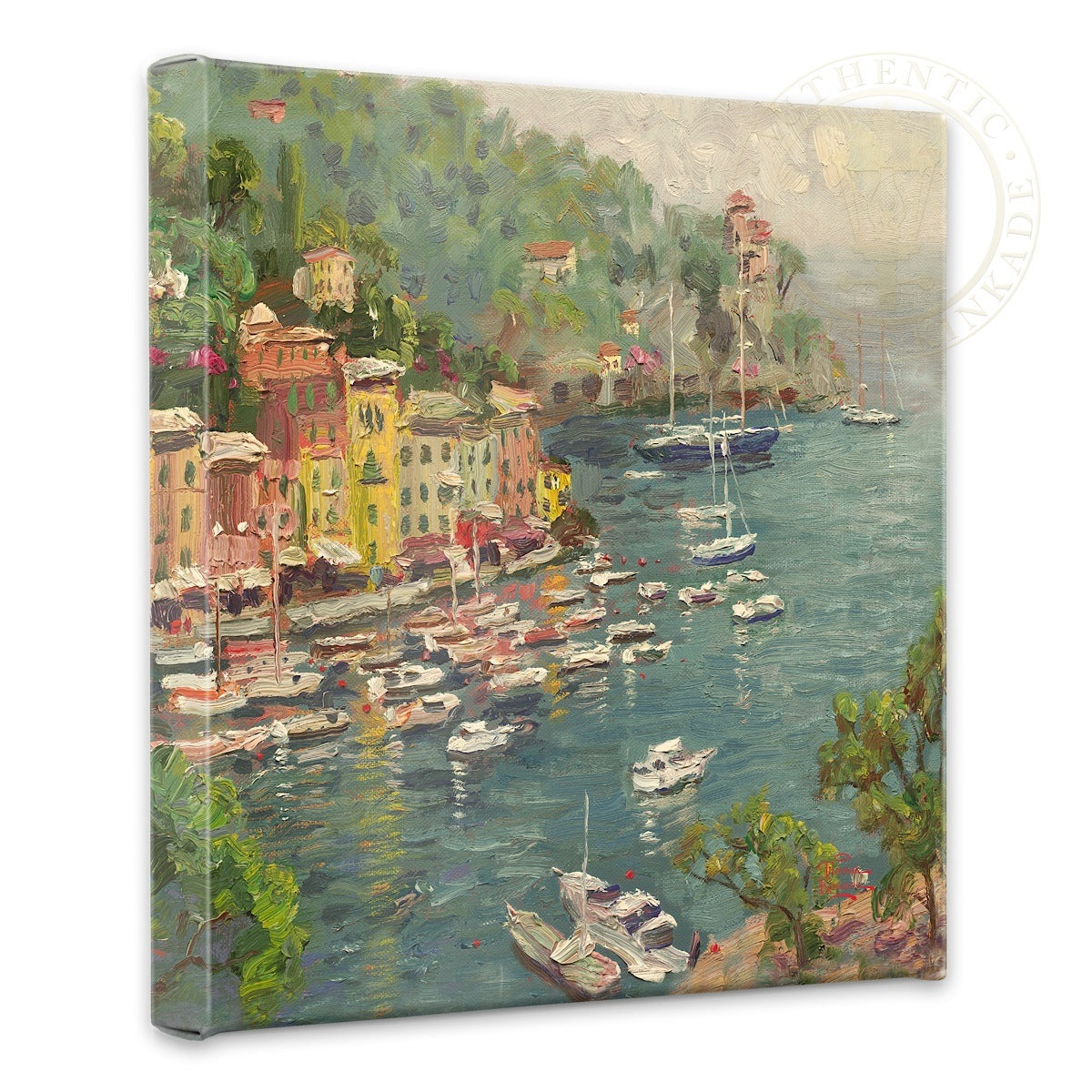 Portofino - 14&#34; x 14&#34; Gallery Wrapped Canvas
