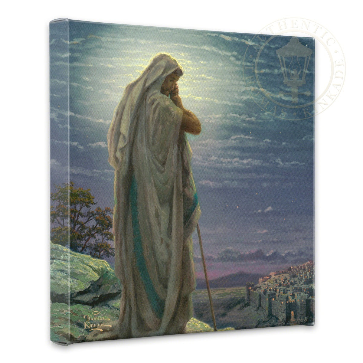 Prayer For Peace - 14" x 14" Gallery Wrapped Canvas