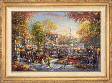 Pumpkin Festival, The, by Thomas Kinkade Studios
