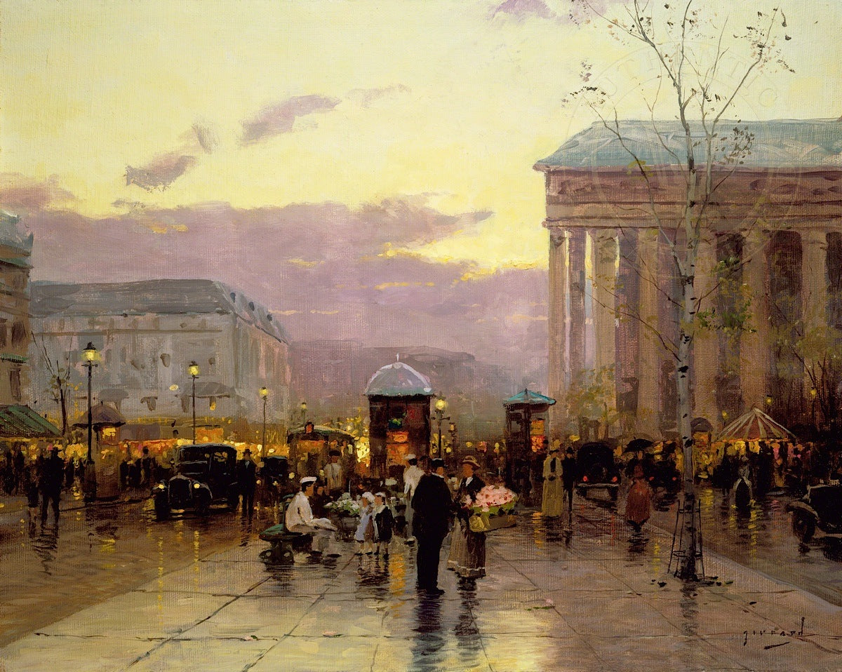 Girrard, Rainy Dusk, Paris