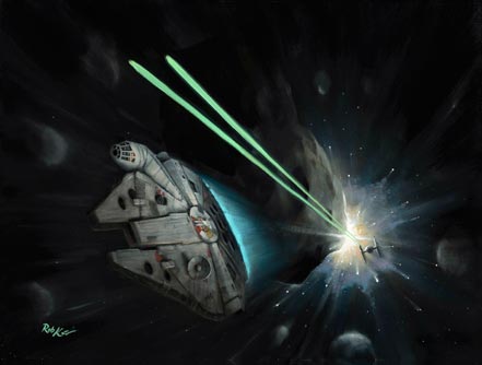 rob kaz asteroid run