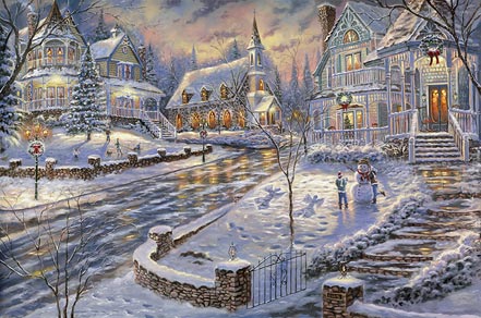 robert finale christmas snow