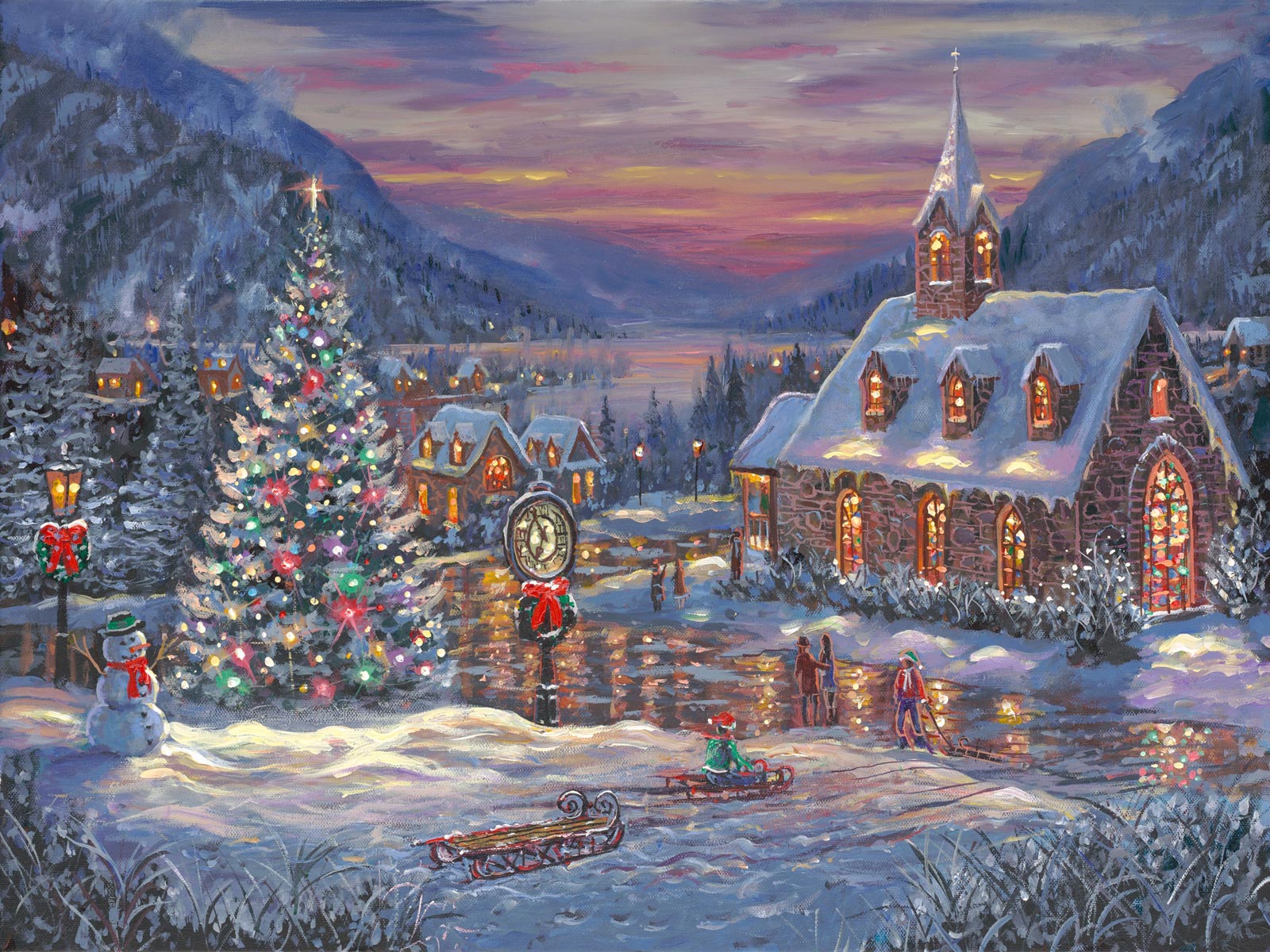 robert finae mountain christmas chapel