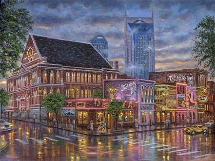 robert finale nashville painting the town