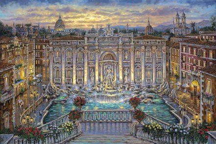 robert finale trevi fountain rome italy