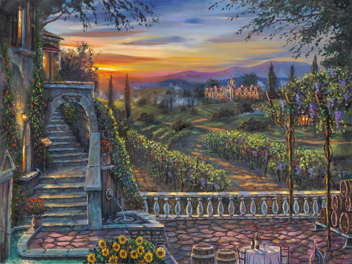 robert finale tuscan sunset