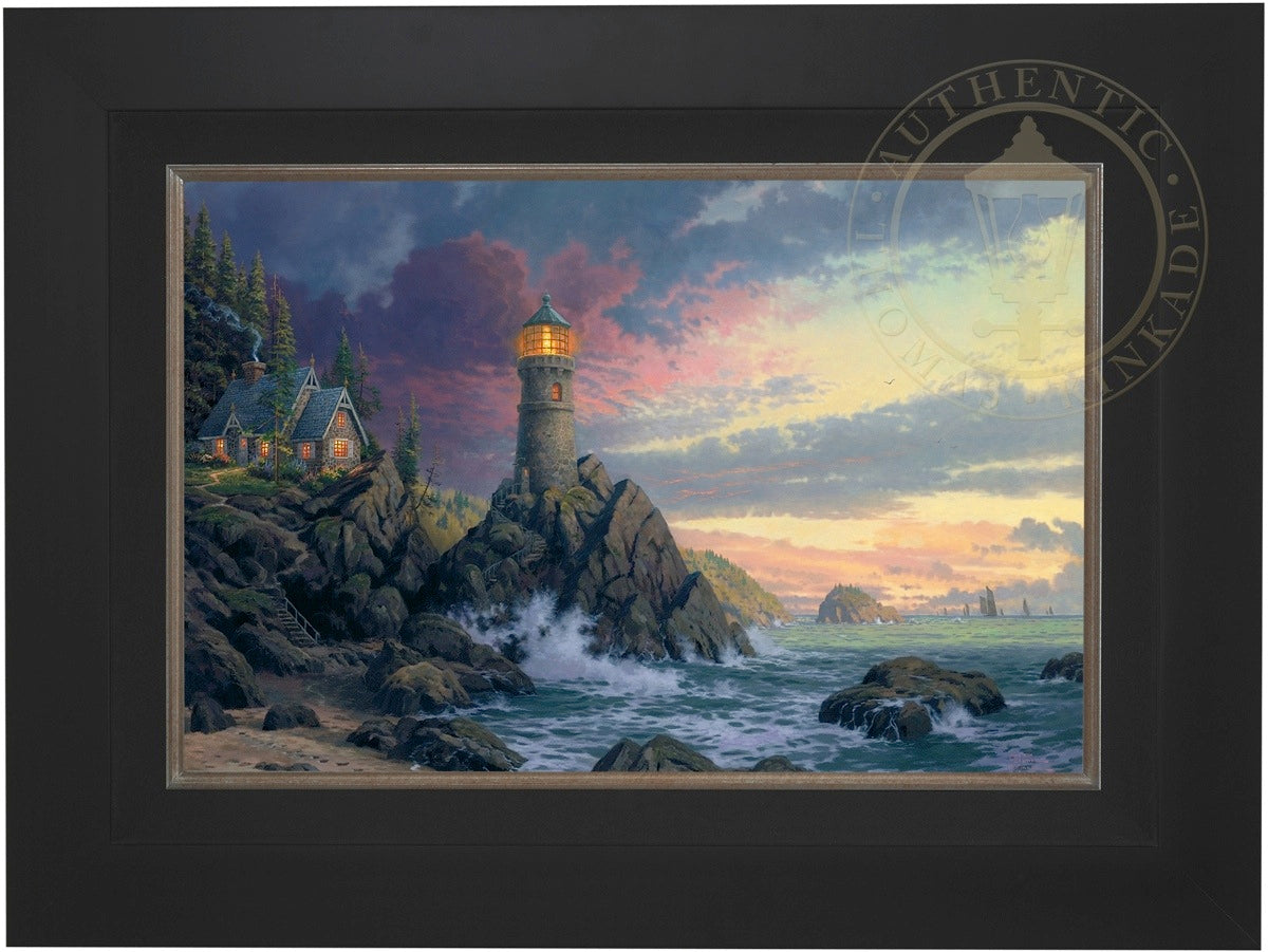 Rock of Salvation, by Thomas Kinkade