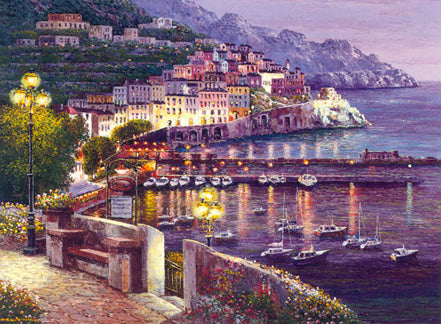 sam park amalfi twilight