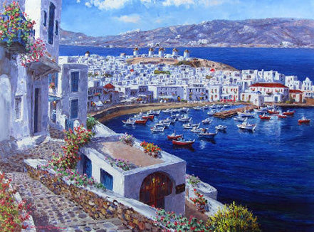 sam park mykonos harbor