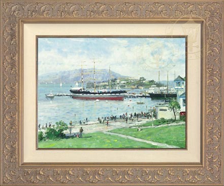 San Francisco, Alcatraz, by Thomas Kinkade