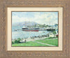 San Francisco, Alcatraz, by Thomas Kinkade