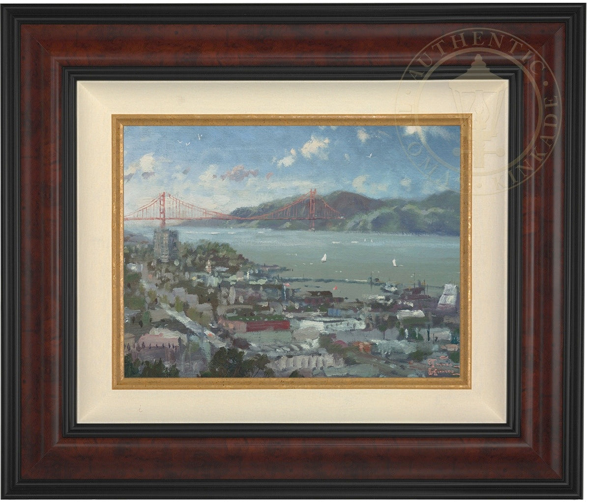 San Francisco, View from Coit Tower, by Thomas Kinkade