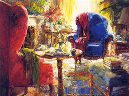 stephen shortridge blue chair