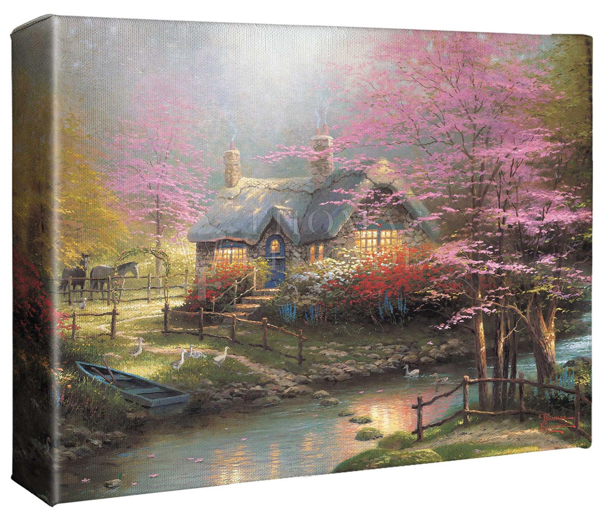 thomas kinkade stepping stone cottage