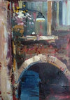 Steve Quartly Original Oil Painting Vicolo A Venezia
