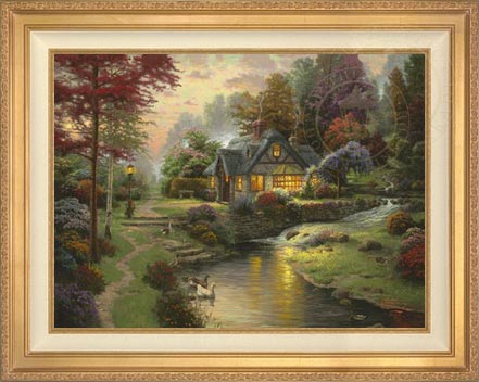 Stillwater Cottage, by Thomas Kinkade