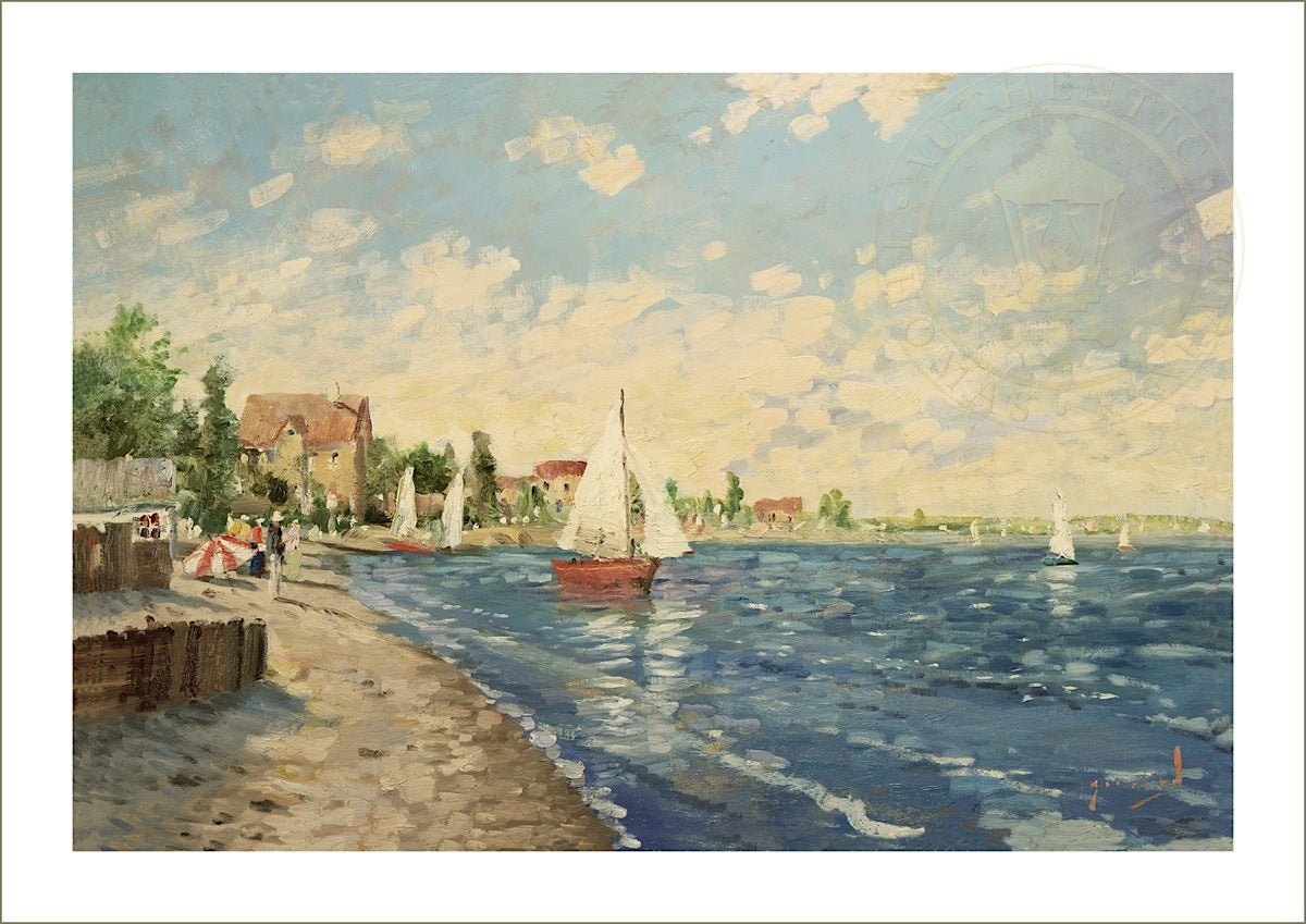 Summer Breeze, by Robert Girrard (Thomas Kinkade)