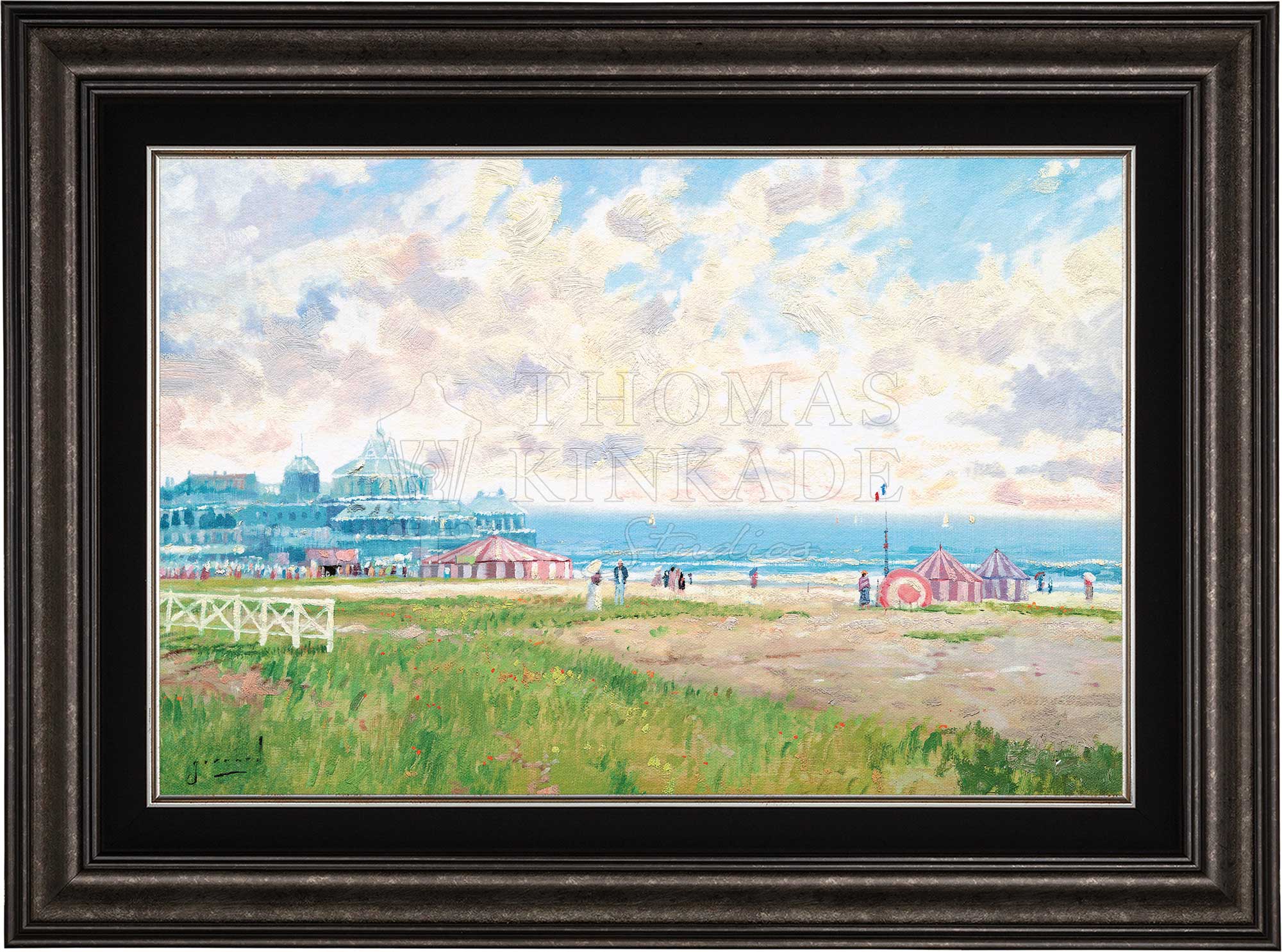 Summertime Resort, by Robert Girrard (Thomas Kinkade)