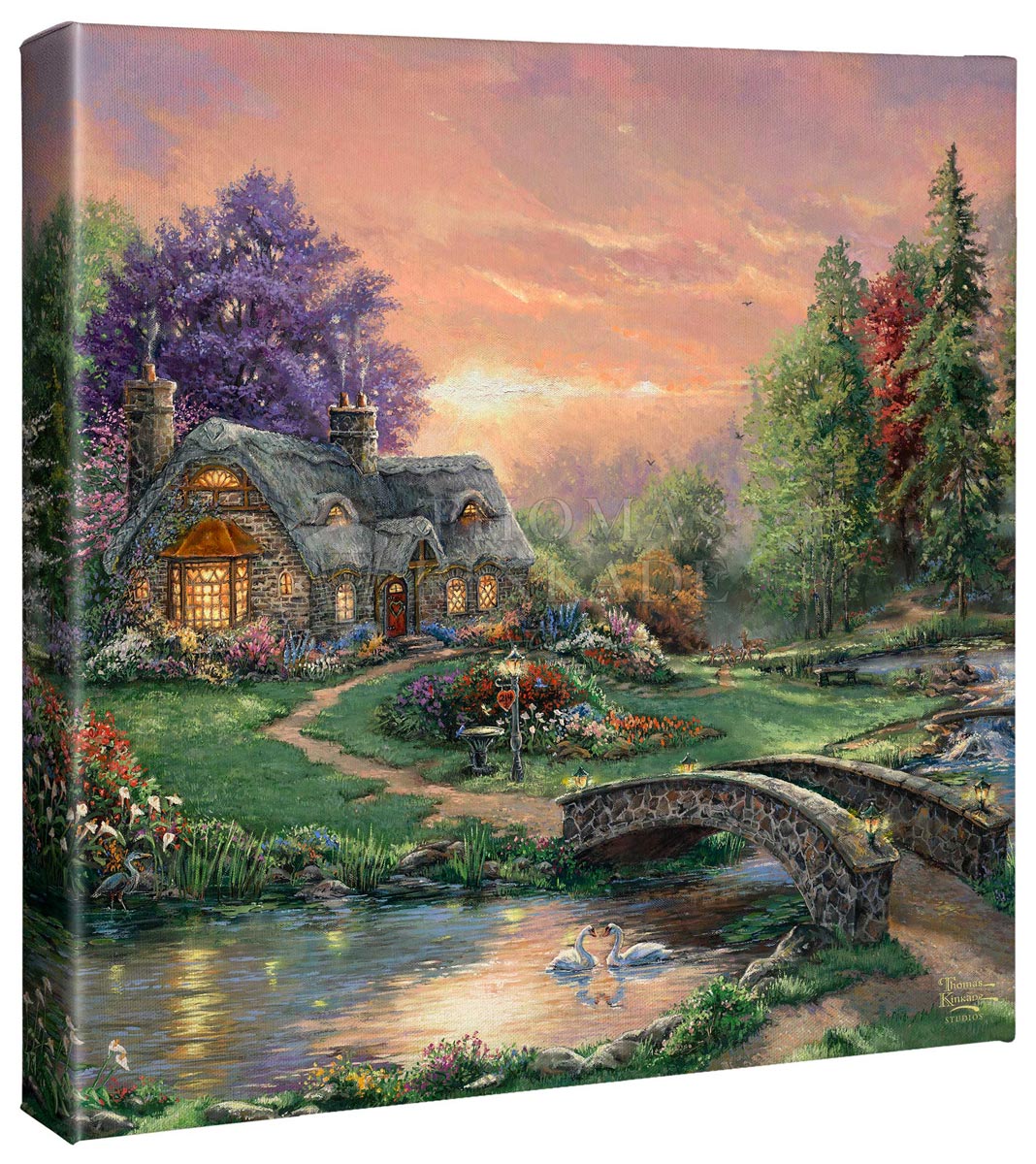 thomas kinkade sweetheart retreat
