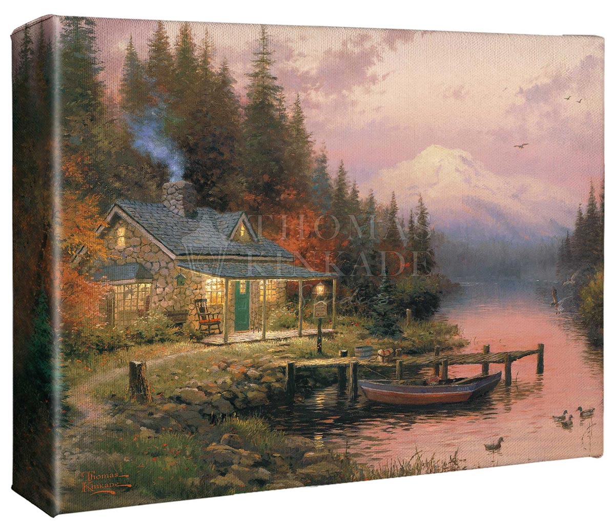 thomas kinkade the end of a perfect day