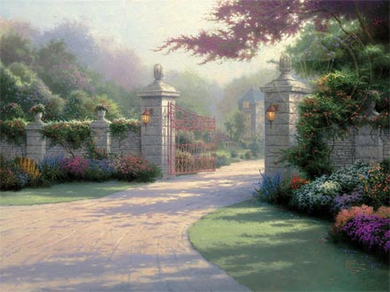 thomas kinkade summer gate