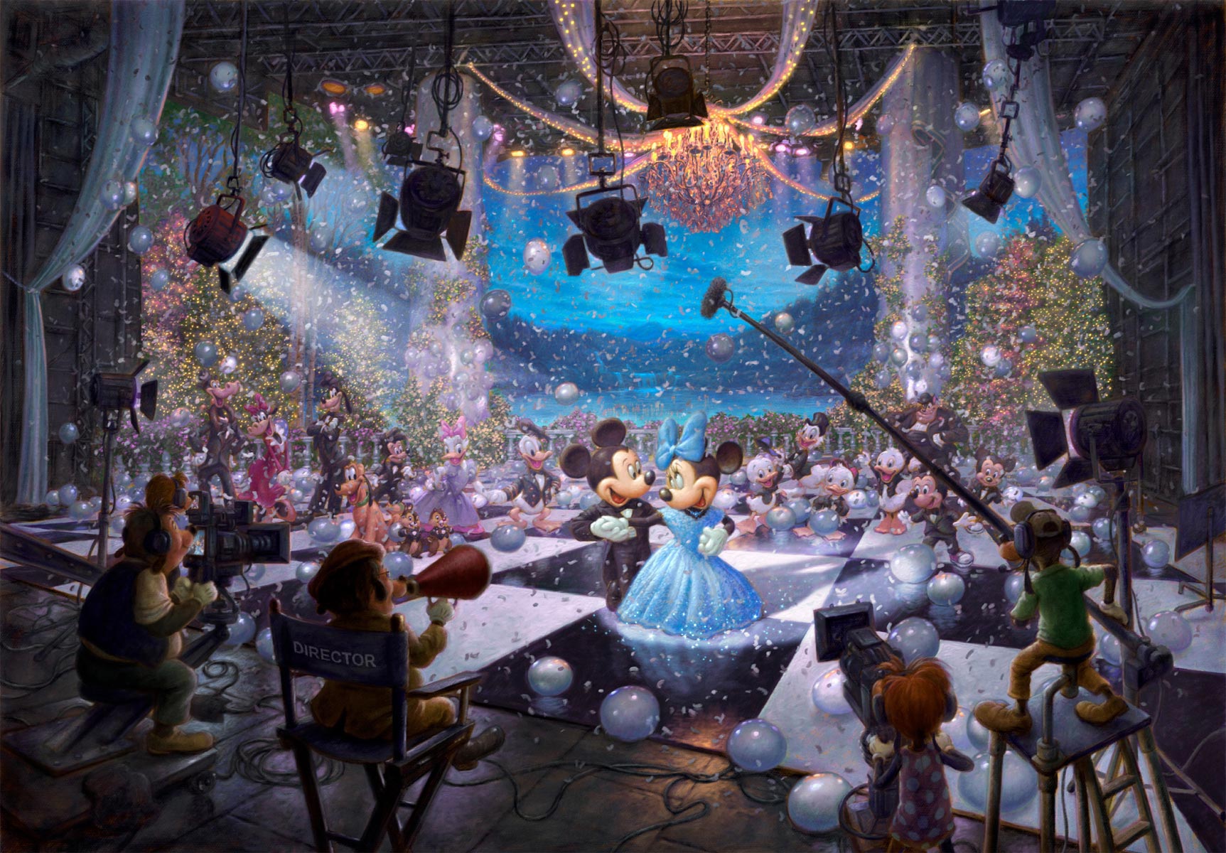 thomas kinkade disney 100th celebration