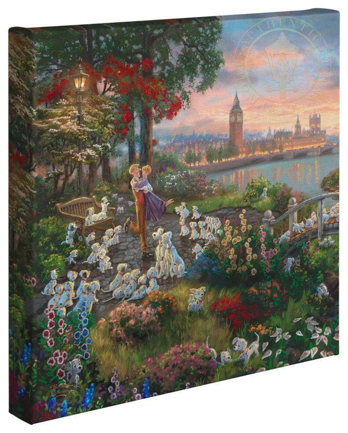 thomas kinkade 101 dalmatians