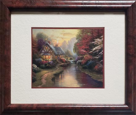 thomas kinkade a quiet evening