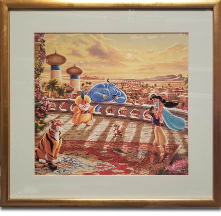 thomas kinkade aladdin