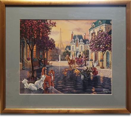 thomas kinkade aristocats