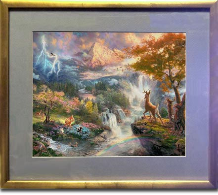 thomas kinkade bambi