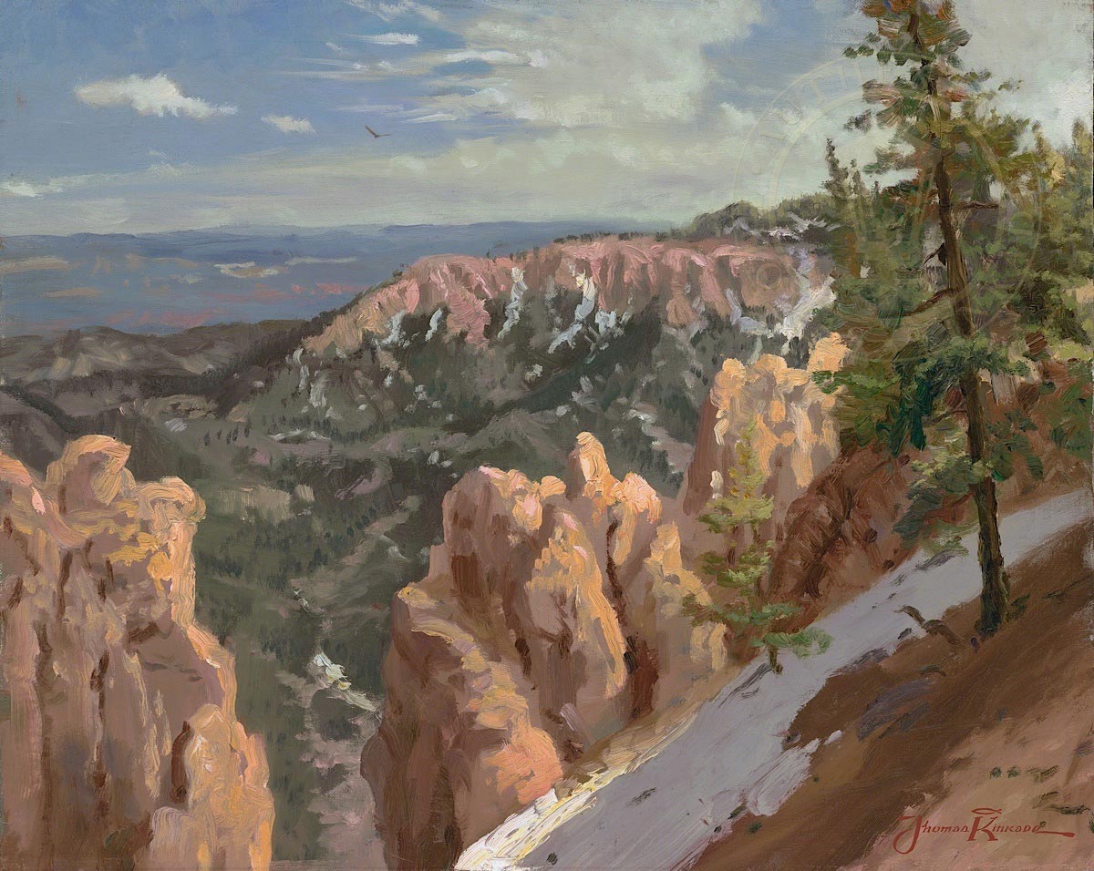 thomas kinkade bryce national park