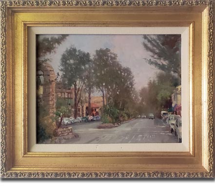 thomas kinkade carmel ocean avenue ii