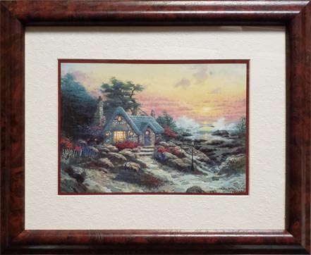 thomas kinkade cottage by the sea