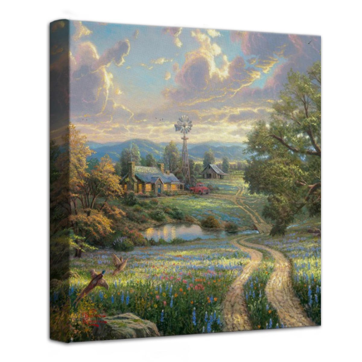 Country Living – 14&#34; x 14&#34; Gallery Wrapped Canvas