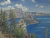 thomas kinkade crater lake
