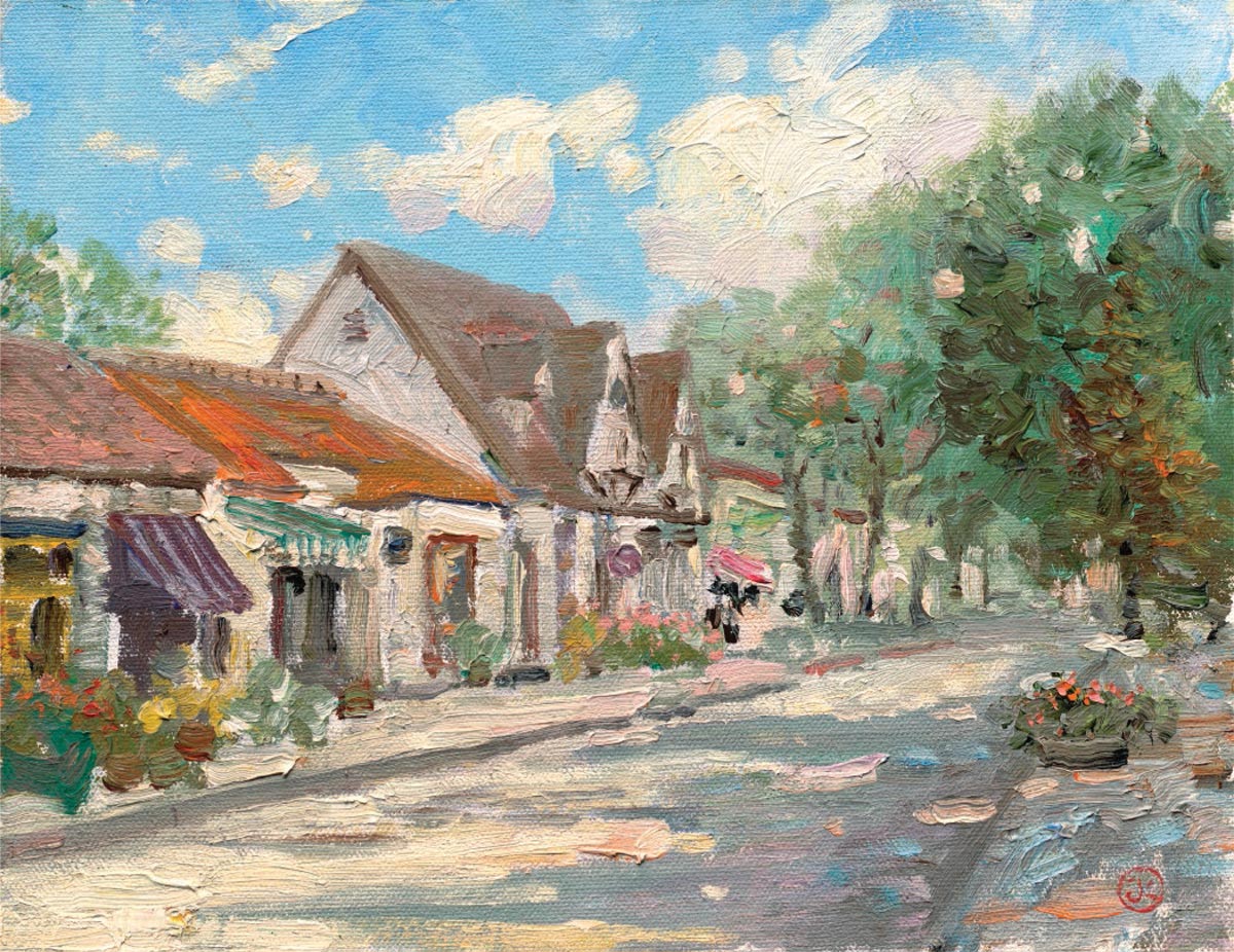 thomas kinkade delores avenue carmel