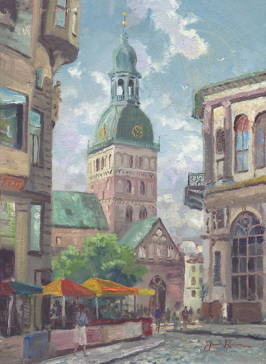 thomas kinkade dome cathedral