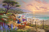 thomas kinkade donald and daisy - a duck day afternoon