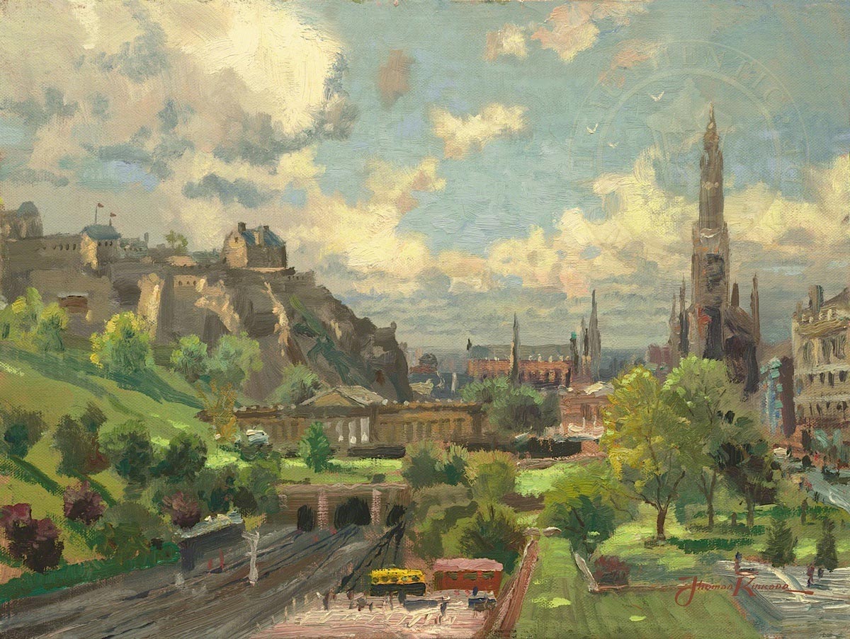 thomas kinkade edinburgh scotland