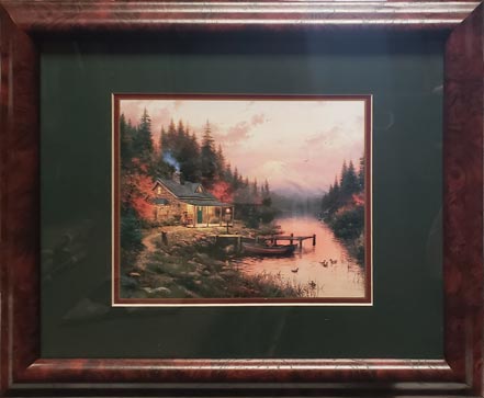 thomas kinkade the end of a perfect day