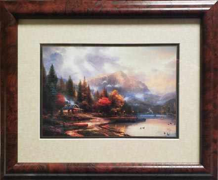 thomas kinkade the end of a perfect day iii
