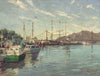 thomas kinkade fisherman's wharf marina