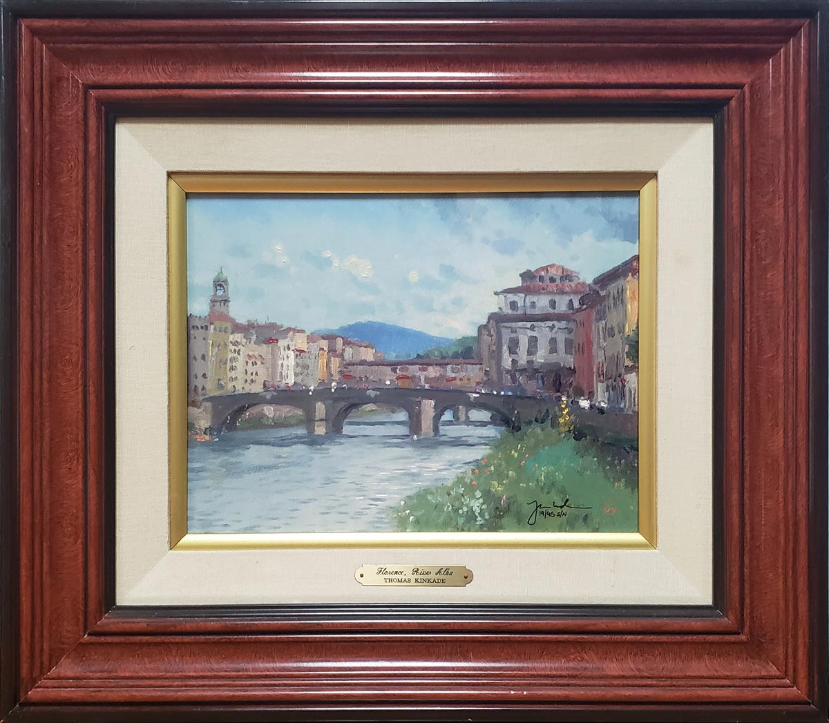 thomas kinkade florence river alba