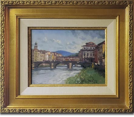 thomas kinkade florence river alba