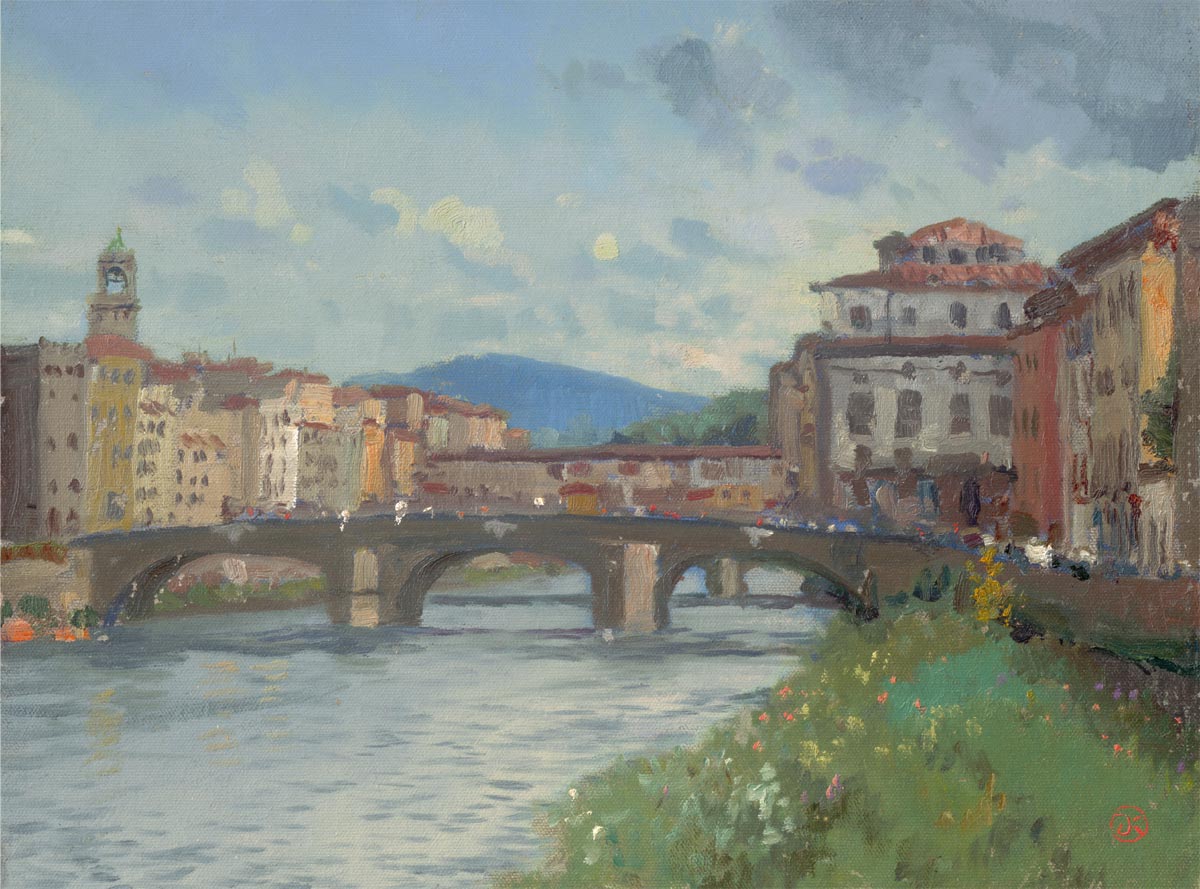 thomas kinkade florence river alma