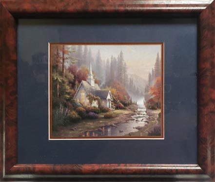 thomas kinkade forest chapel