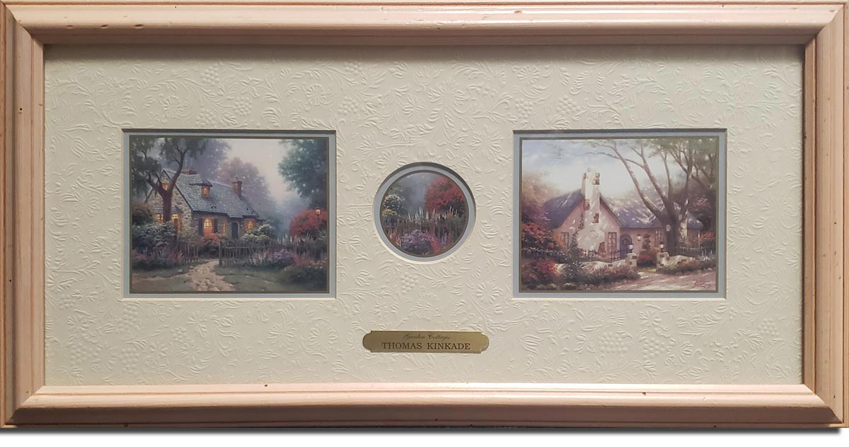 thomas kinkade garden cottages