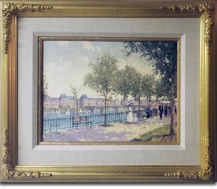 thomas kinkade sunday stroll